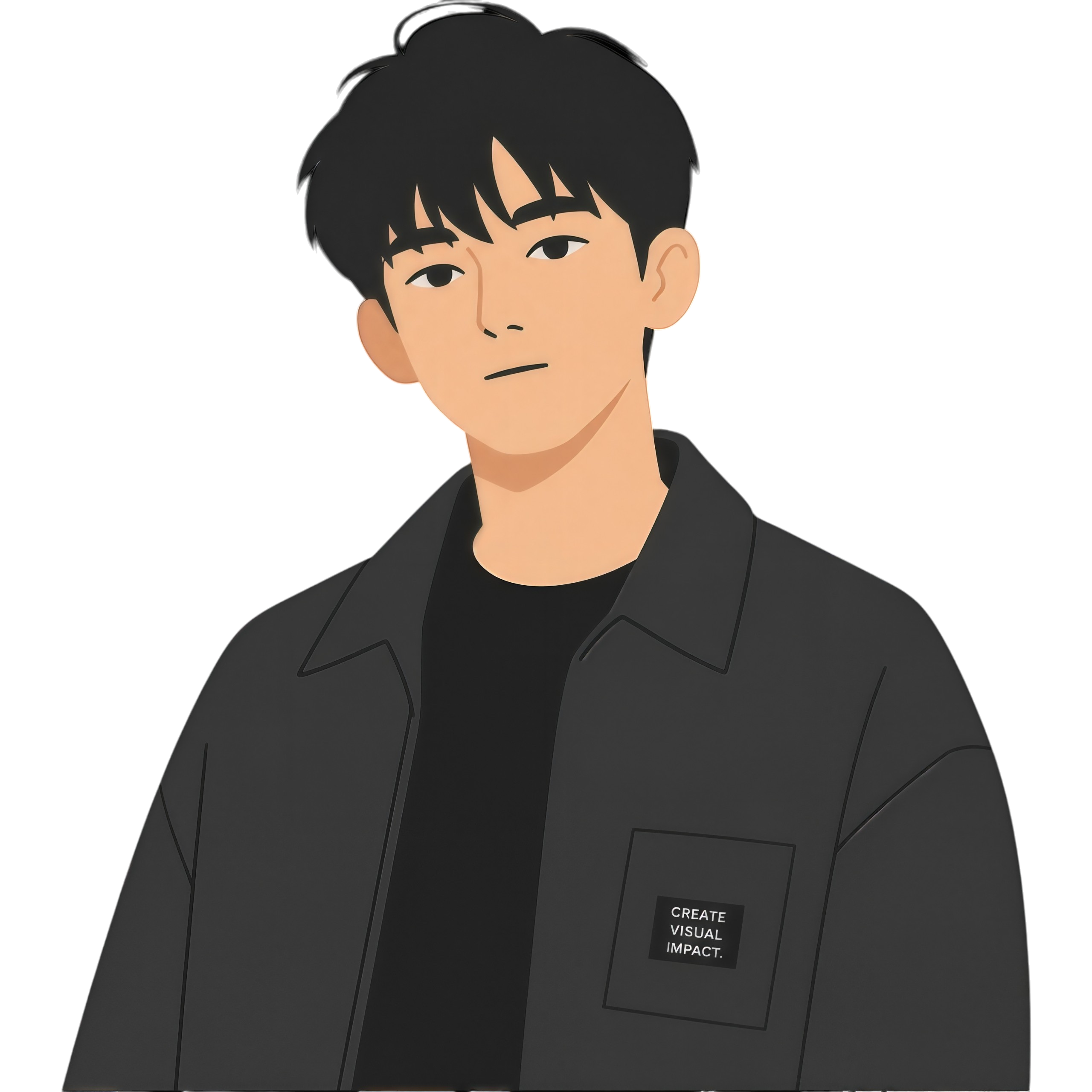 Ilustrasi karakter YAZZ