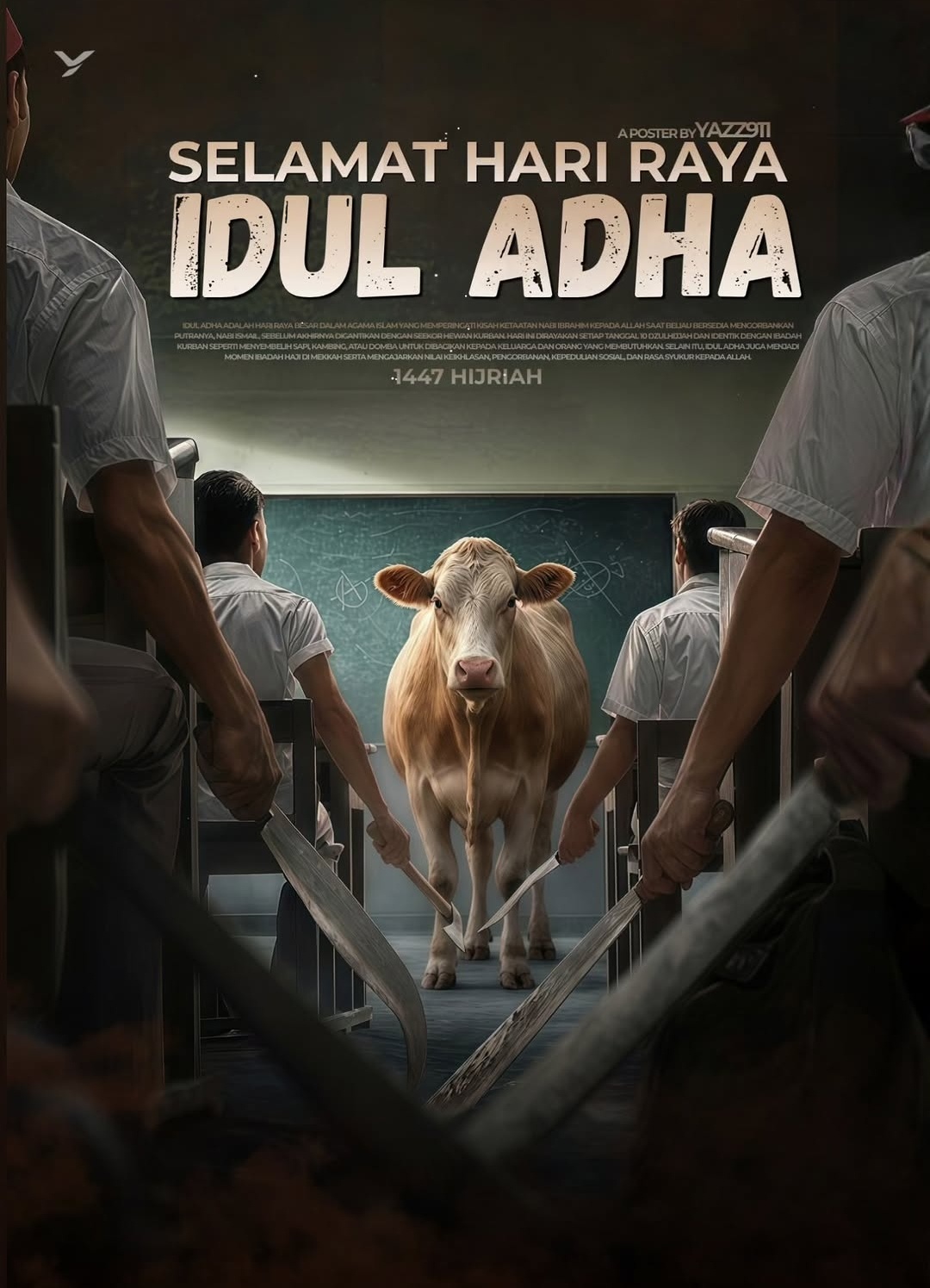 Poster ucapan Idul Adha